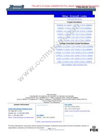 FXO-HC530-95 Datasheet Page 15