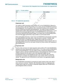 FXOS8700CQR1 Datasheet Page 15