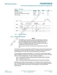 FXOS8700CQR1 Datasheet Page 17