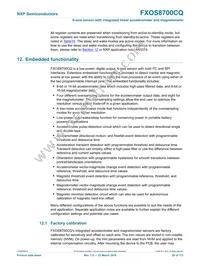 FXOS8700CQR1 Datasheet Page 20