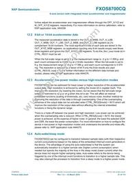 FXOS8700CQR1 Datasheet Page 21