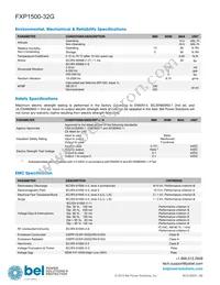 FXP1500-32G Datasheet Page 5