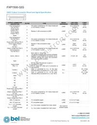 FXP1500-32G Datasheet Page 10