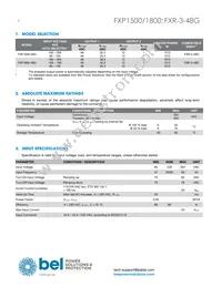 FXP1800-48G Datasheet Page 2