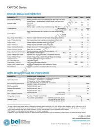 FXP7000-48-SG Datasheet Page 3