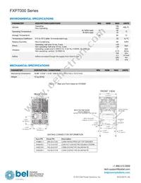 FXP7000-48-SG Datasheet Page 4