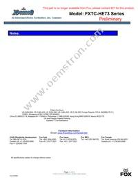 FXTC-HE73PR-44 MHZ Datasheet Page 11