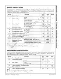 FXWA9306MUX Datasheet Page 4