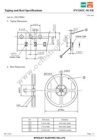 FY1101C-M-TR Datasheet Page 15