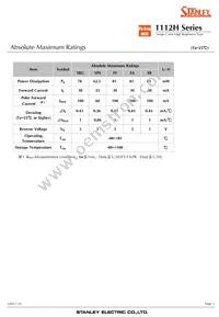 FY1112H-TR Datasheet Page 3