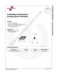 FYD0504SATM Datasheet Page 2