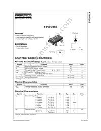 FYV0704SMTF Datasheet Page 2