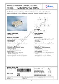 FZ30R07W1E3B31ABOMA1 Datasheet Cover