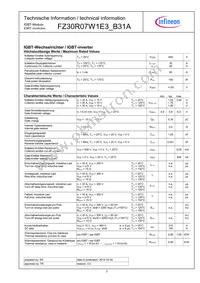 FZ30R07W1E3B31ABOMA1 Datasheet Page 2