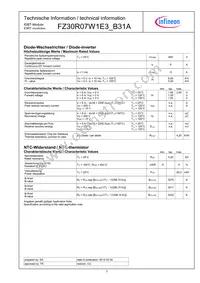 FZ30R07W1E3B31ABOMA1 Datasheet Page 3