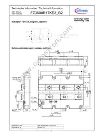 FZ3600R17KE3B2NOSA1 Datasheet Page 7