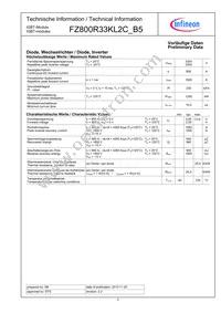 FZ800R33KL2CB5NOSA1 Datasheet Page 2