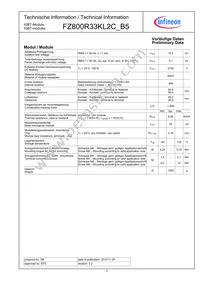 FZ800R33KL2CB5NOSA1 Datasheet Page 3