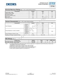 FZT493TC Datasheet Page 2