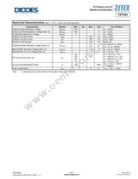 FZT493TC Datasheet Page 4