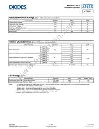 FZT591TC Datasheet Page 2