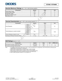 FZT600TC Datasheet Page 2