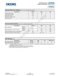 FZT651QTA Datasheet Page 2