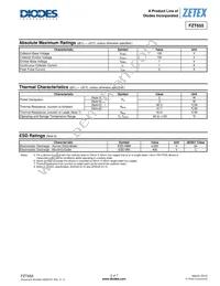 FZT655TC Datasheet Page 2