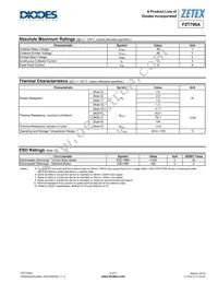 FZT790ATC Datasheet Page 2