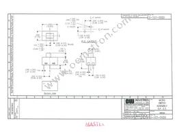 G-107-0020 Datasheet Cover