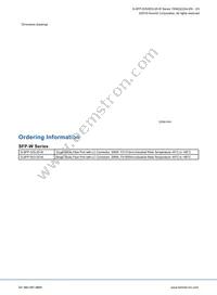 G-SFP-S53-20-W Datasheet Page 3