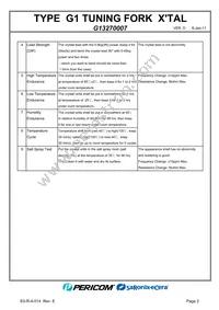 G13270007 Datasheet Page 4