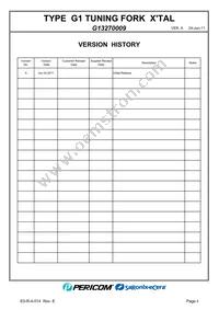 G13270009 Datasheet Page 2