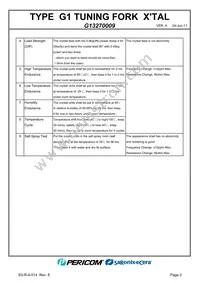 G13270009 Datasheet Page 4