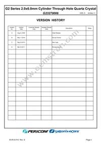 G23270006 Datasheet Page 2