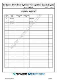 G23270013 Datasheet Page 2