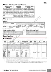 G2A-432A-N AC100/110 Datasheet Page 2