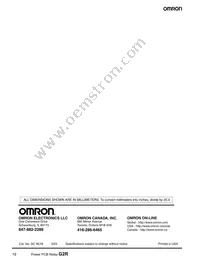 G2R-1-S-T130 DC24 Datasheet Page 19