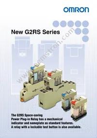 G2R-2-SND-DC24 Datasheet Cover