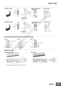 G2R-2-SNI AC240(S) Datasheet Page 12