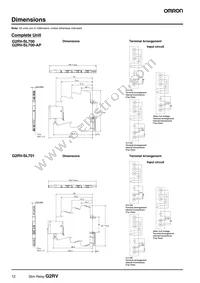 G2RV-SL700-AP DC12 Datasheet Page 12