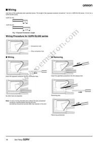 G2RV-SL700-AP DC12 Datasheet Page 16