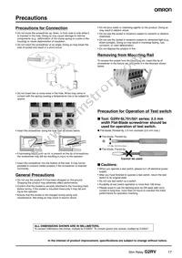 G2RV-SL700-AP DC12 Datasheet Page 17