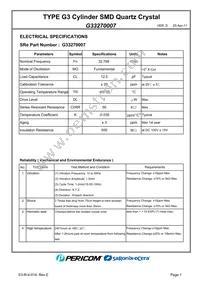 G33270007 Datasheet Page 3