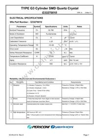 G33270010 Datasheet Page 3