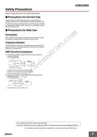 G3BD-103S DC5-24 Datasheet Page 4