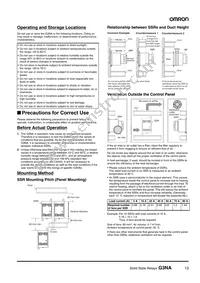 G3NA-425B-UTU-2 AC100-240 Datasheet Page 13