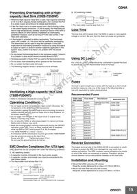 G3NA-475B-UTU AC100-240 Datasheet Page 15