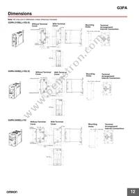G3PA-220B-VD-2S Datasheet Page 12