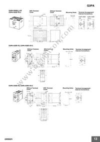 G3PA-220B-VD-2S Datasheet Page 13